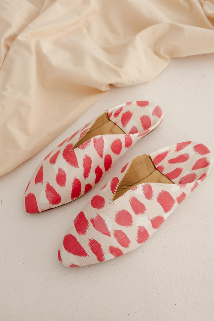 Mules Serena Branco e Rosa
